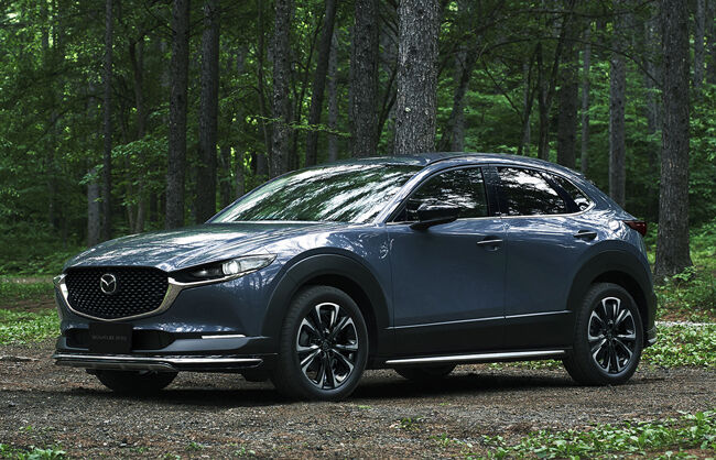 マツダCX-30のスタイリングを引き立てるカスタマイズパッケージ